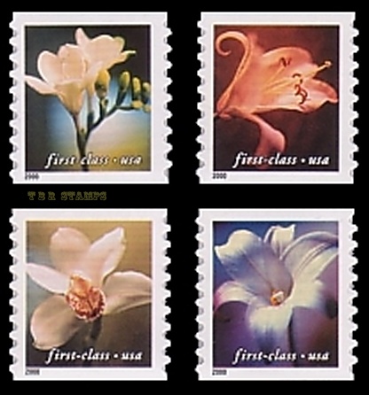 First Class (34) Flowers 3462 65 3463 3464 3465 Coil Singles MNH   Buy 