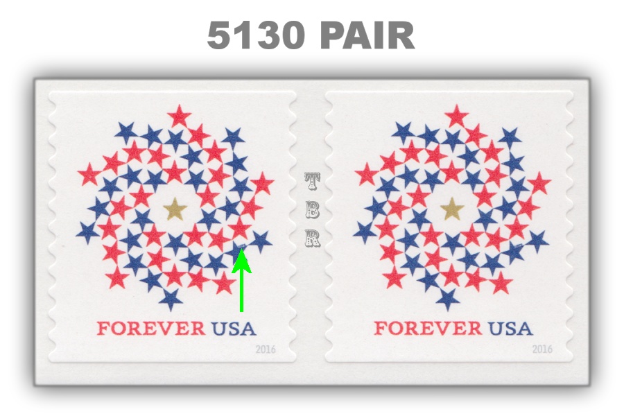 Patriotic Spiral Pair