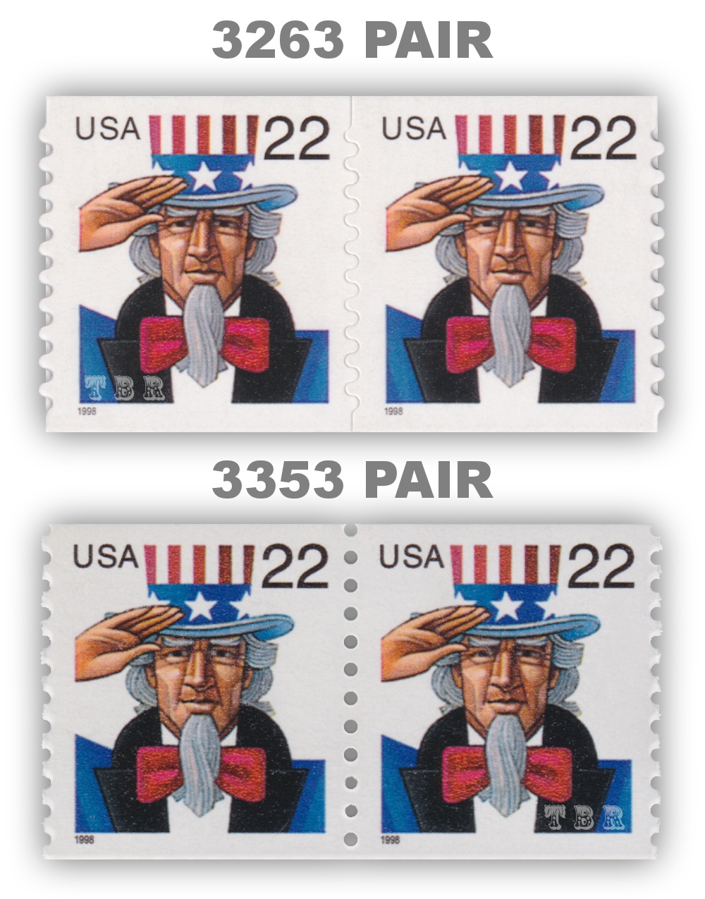 Uncle Sam Stamps